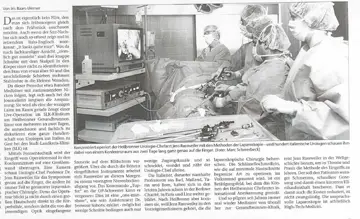 Alman yerel basını, 2005: Heilbronn’da canlı laparoskopi sempozyumu